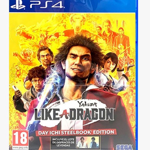 YAKUZA LIKE A DRAGON: DAY ICHI STEELBOOK EDITION -PS4